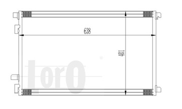 CHLADIČ KLIMATIZACE RENAULT GRAND SCENIC II 04-