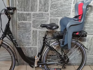 ВЕЛОСИПЕДНОЕ СИДЕНЬЕ ДЛЯ СТОЙКИ HTP DESIGN ИТАЛЬЯНСКИЙ ГРАФИТ СЕРЫЙ 36MC