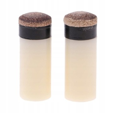 Насадки из 10 штук для бильярдного кия диаметром 13 мм.