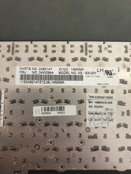 Klawiatura Lenovo E120 AS-83USH Oryginał