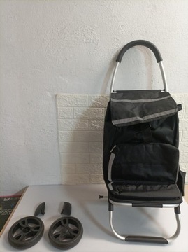 F47 Składany wózek na zakupy Meister 54L 6816800