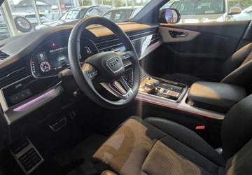 Audi Q8 SUV 3.0 45 TDI 231KM 2024 Audi Q8 Salon Polska Sline zawieszenie pneumatyczne , radary,marix 3.0, zdjęcie 32