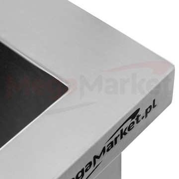 Мойка для бассейна для кейтеринга ОДИН-БАСТЕР из нержавеющей стали 90х70 Мега-М