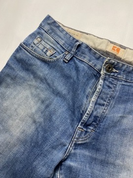 HUGO BOSS Orange 31 PRIVATE oryginalne Spodnie Jeansy W 34 L 32