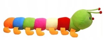GĄSIENICA PLUSZAK ZABAWKA PODUSZKA DŁUGA 48cm