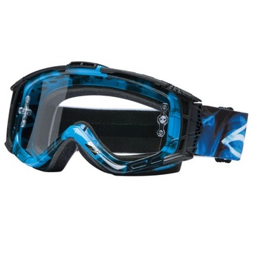 Gogle motocross SMITH Intake Sweat X Cyan X-Ray