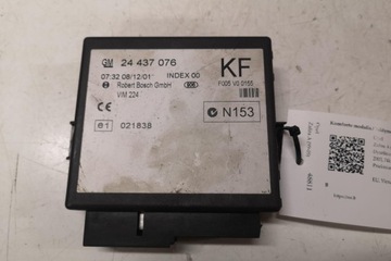 MODUL POHODĚ OPEL ZAFIRA A (F75_) 24437076 2.0L DIESEL 74KW 2003