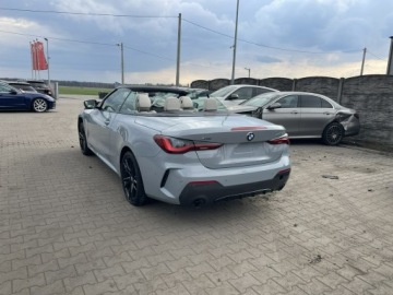 BMW Seria 4 G22-23-26 Cabrio 2.0 430i 245KM 2022 BMW 430 EU Cabrio M Sport Xdrive Skóra Kamera