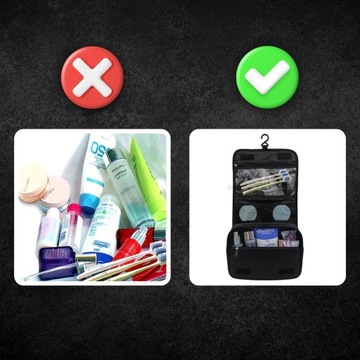 Мужская подвесная косметичка-органайзер размера XXL