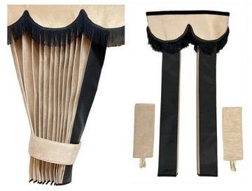 ПЛИССИРОВАННЫЕ ШТОРЫ TIR SCANIA S С 2017 ГОДА