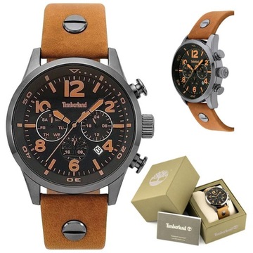 ZEGAREK MĘSKI Timberland JENNESS TBL.15376JSU/02 +BOX PREZENT DLA MĘŻCZYZNY