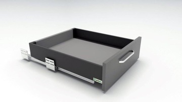 SevrollBox Slim szuflada cienka grafit 450 H116