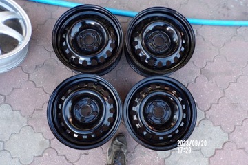 4× DISK OCELOVÝ OPEL OE VECTRA A ASTRA F CORSA B C D COMBO 5.5" X 14" 4X100 ET 43