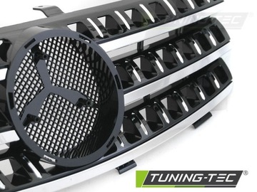 MASKA MŘÍŽKA MERCEDES W164 05-08 CHRÓM