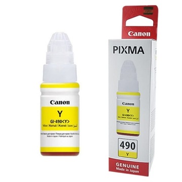 Tusz Canon GI-490 0666C001 70ml Y Oryginał