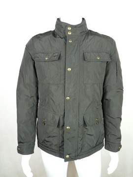 MASSIMO DUTTI M NOWA khaki PUCHOWA ocieplana