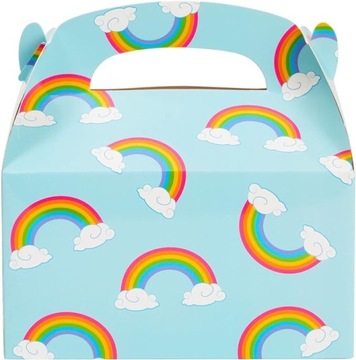 Л27. Коробка для детского душа Blue Panda Rainbow (набор, 21 шт.)