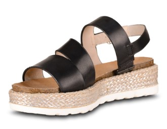 Espadryle BIG STAR-W274548 czarne r38