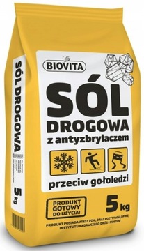 Biovita Sól drogowa przeciw gołoledzi 5kg