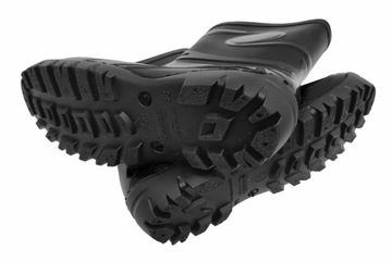 ПОЛЬСКИЕ МУЖСКИЕ РЕЗИНОВЫЕ БОТИНКИ YOUNG 2 ЧЕРНЫЕ DEMAR 40