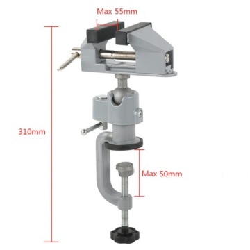 МОДЕЛЬНЫЕ ТИСКИ ПОВОРОТНЫЙ НА 360 ГОРОД МОНТАЖ НА СТОЛЕ
