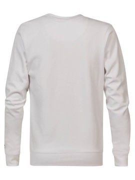 PETROL INDUSTRIES Bluza M-1030-SWR331 Biały Regular Fit