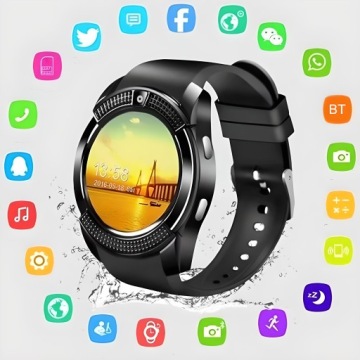 SMARTWATCH V8 SMART WATCH PL SIM SD-КАРТА