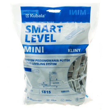KUBALA 1815 SMART LEVEL MINI KLINY DO POZIOMOWANIA PŁYTEK 100 SZTUK