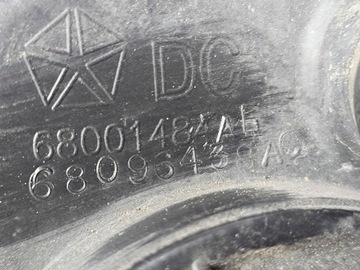 DODGE RAM 1500 13-18 SVĚTLO PŘEDNÍ LEVÝ PRAVÁ 68270497AE 68270496AE USA