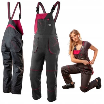 NEO TOOLS SPODNIE OGRODNICZKI ROBOCZE DAMSKIE 80-240 WOMAN line r. XXL/44
