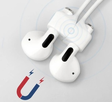 Магнитный кабельный ремешок для Airpods Freebuds