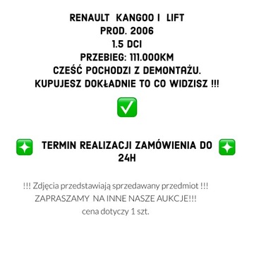 MŘÍŽKA VENTILACE VZDUCHU RENAULT KANGOO I 98-08