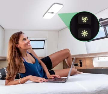 ПОТОЛОЧНЫЙ СВЕТИЛЬНИК 204LED ДЛЯ КАМЕРЫ 12В