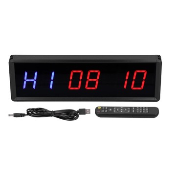 ТРЕНИРОВОЧНЫЕ ЧАСЫ СЕКундОМЕР ДЛЯ УПРАЖНЕНИЙ LED USB GYMBE