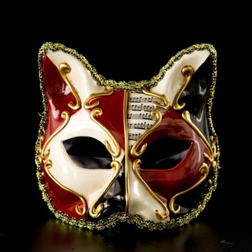 Piękny kot dzieci maski imprezowe Masquerade mask