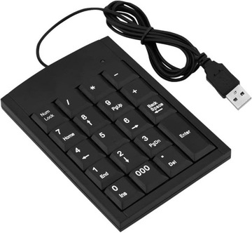 USB Numeric Keypad Portable Mini Number Pad Mini Numpad Office
