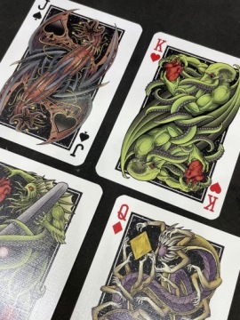Игральные карты: Cthulhu Mythos Poker Green Edition