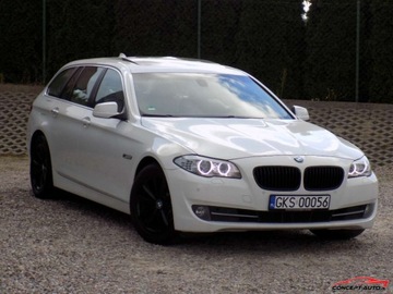 BMW Seria 5 F10-F11 Touring 520d 184KM 2011 BMW Seria 5 184KM Xenon Panoramadach Pamieci Automat 2.0 Diesel 184KM, zdjęcie 1