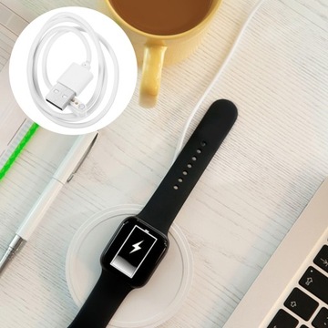 КАБЕЛЬ ЗАРЯДКИ SMARTWATCH 4-КОНТАКТНЫЙ С МАГНИТНЫМ ПРИСОСОМ