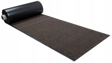 CHODNIK WYCIERACZKA NA GUMIE NA METRY 90cm BRĄZ