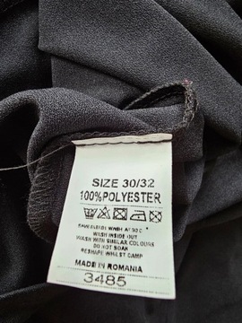 Bluzka top czarna na ramiączkach letnia maxi 58 60