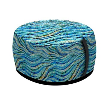 Pufa Codura Low MOSAIC 40x20 cm
