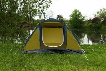 MONODOME 4 ACAMPER ТУРИСТИЧЕСКАЯ ПАЛАТКА + БЕСПЛАТНО