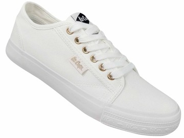 LEE COOPER SNEAKERS LCW 24 31 2201 BUTY DAMSKIE TRAMPKI TENISÓWKI ECRU