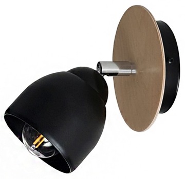 KINKIET LAMPA PLAFON 022-K DREWNO METAL LOFT