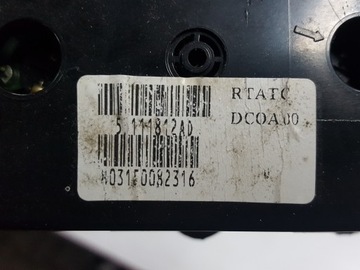 CHRYSLER GRAND VOYAGER V 08-10R PANEL KLIMATIZACE VENTILACE