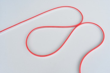 Светодиод неоновый красный гибкий 12В FLEX 6х12 мм IP67