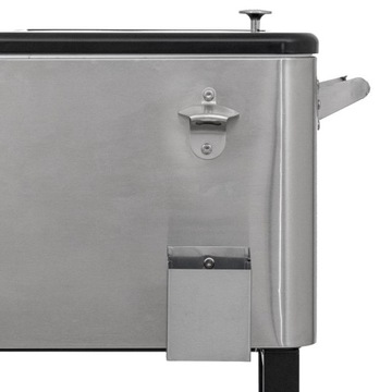 Садовый холодильник 76л Permasteel PS-223 inox