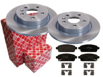 TARCZE KLOCKI FEBI TYŁ CHEVROLET CRUZE 268MM