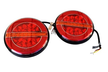 Lampa tylna zespolona LED części przyczepy lawety